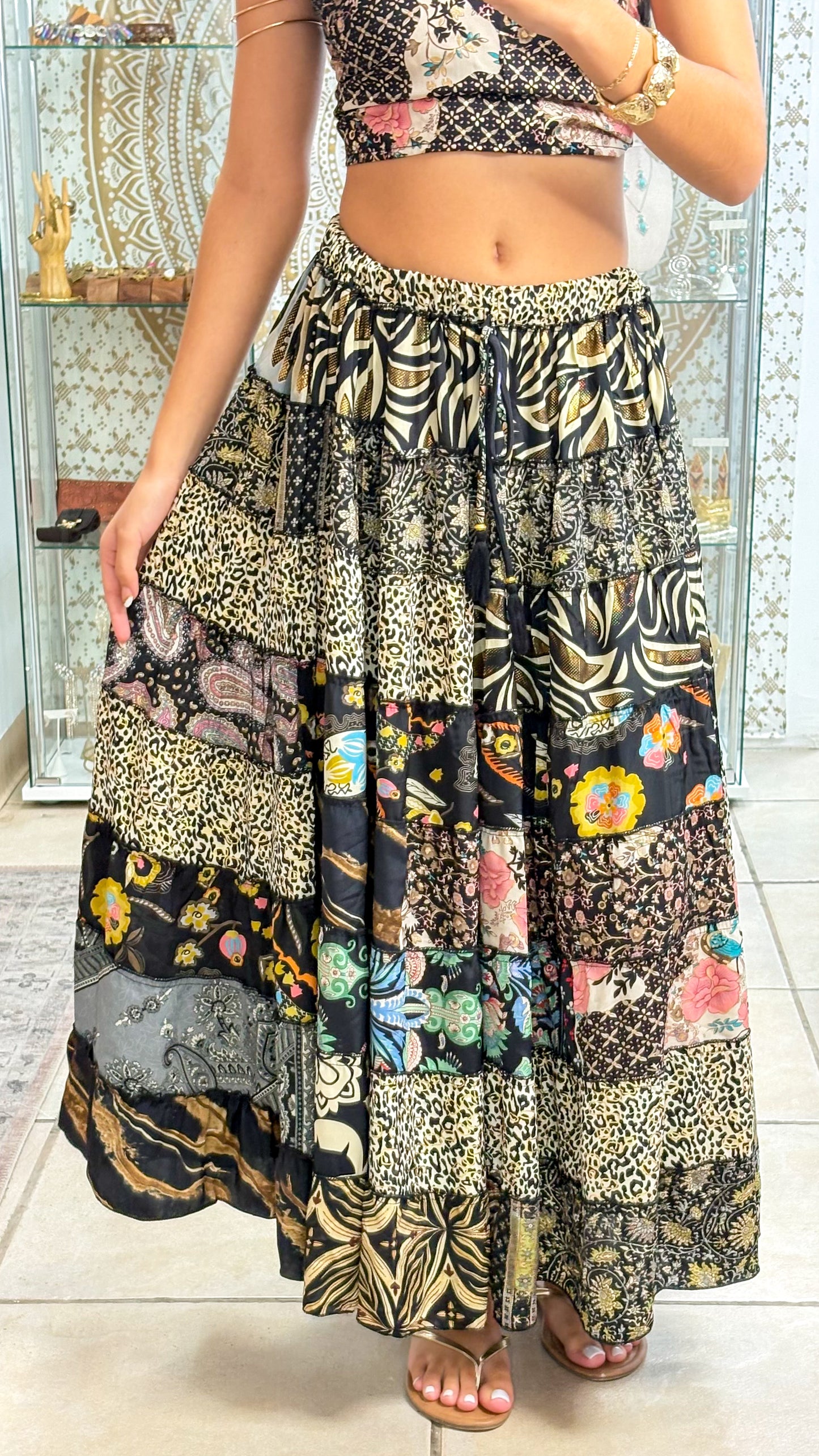 Hippie Patchwork Skirt