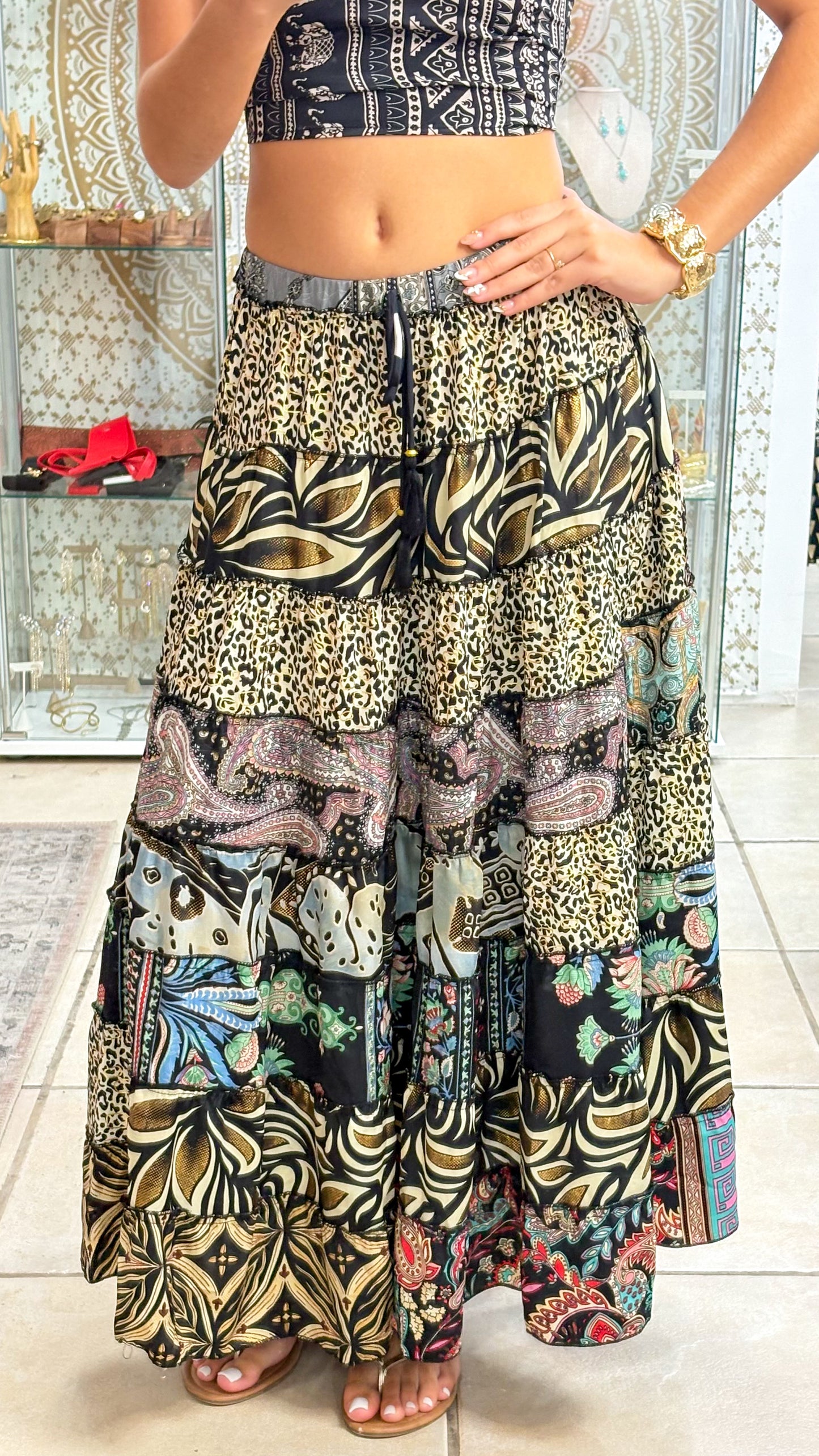 Hippie Patchwork Skirt