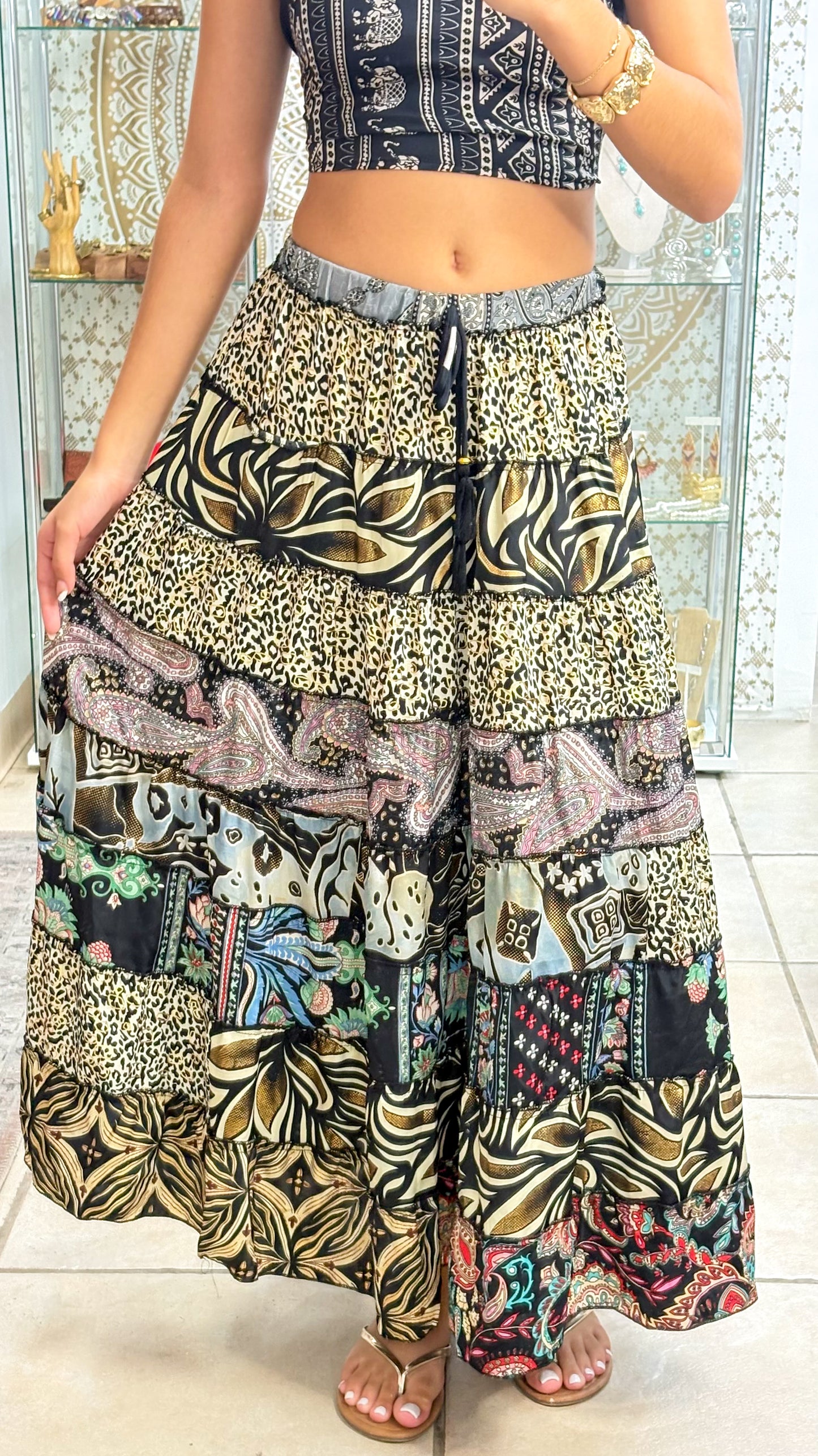 Hippie Patchwork Skirt