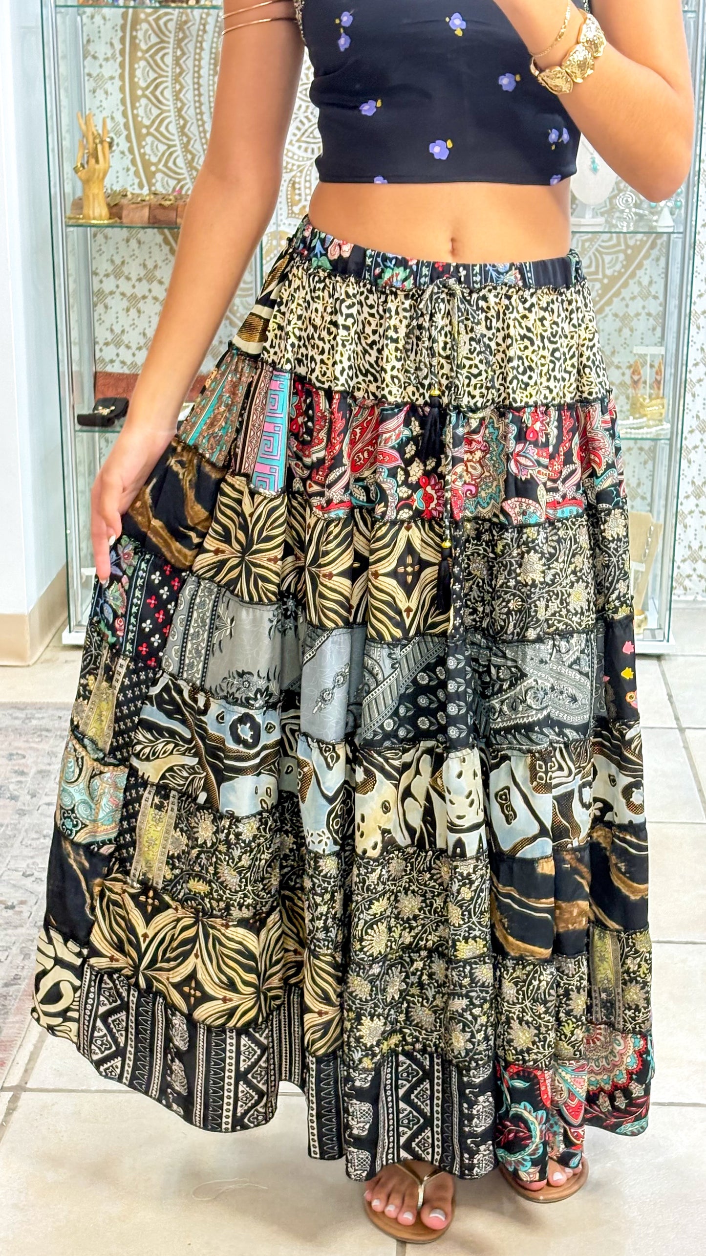 Hippie Patchwork Skirt