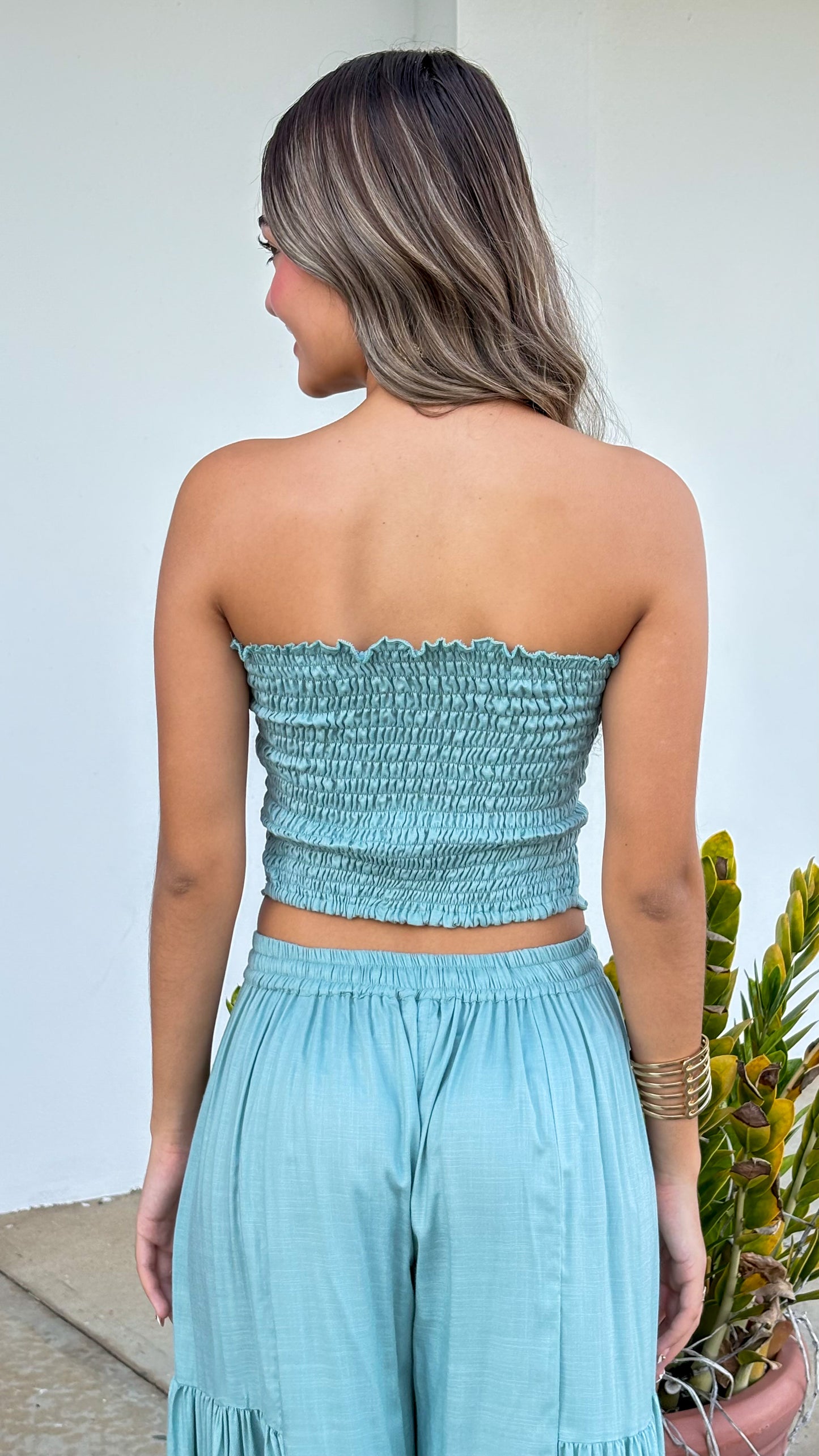 Sasha Pant- Blue Sage