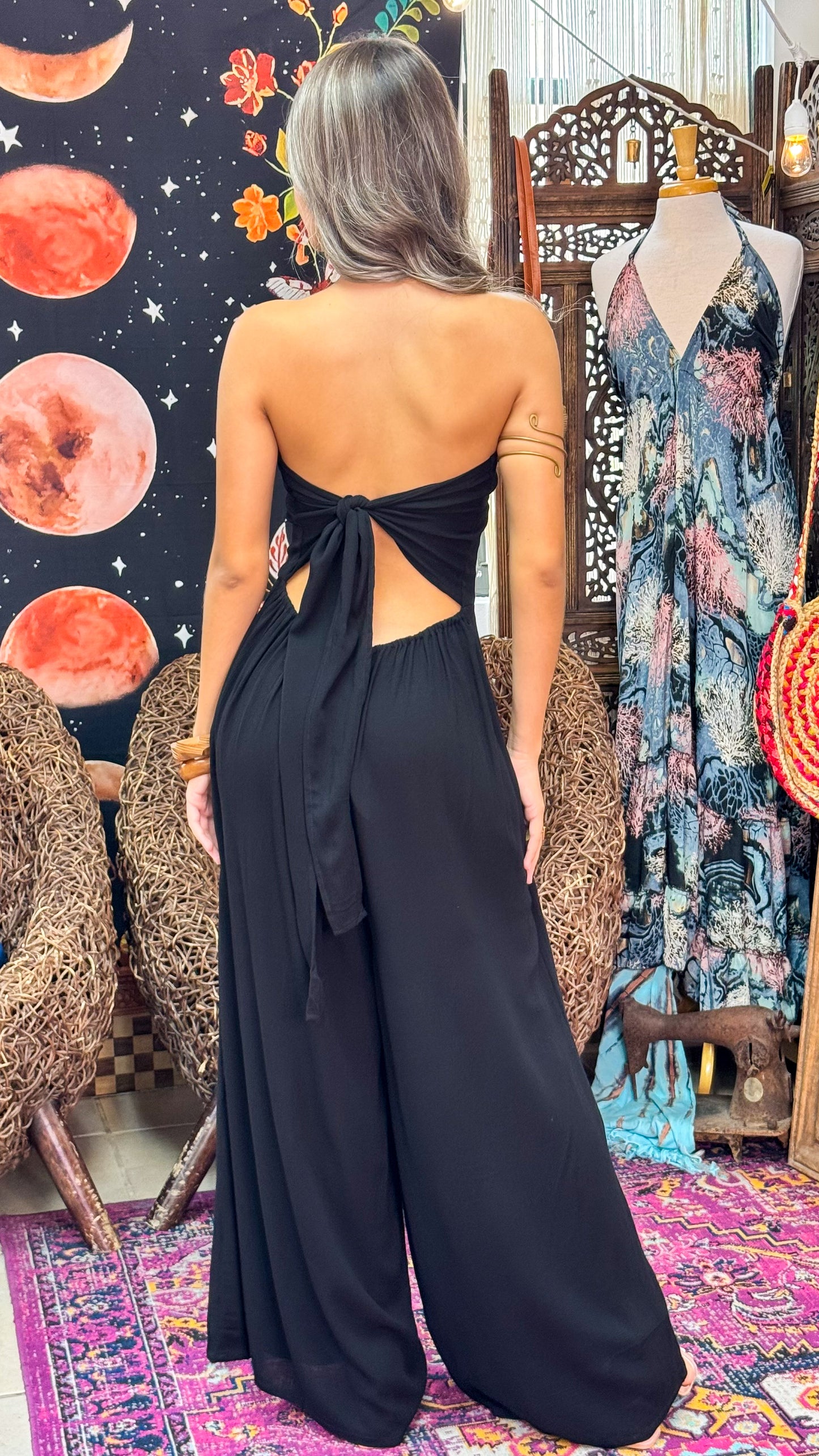 Caelum Jumpsuit-Black