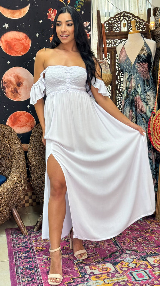 Lyanna Dress-White