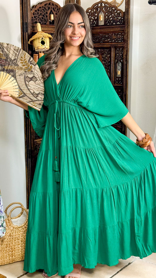 Nereida Dress- Green