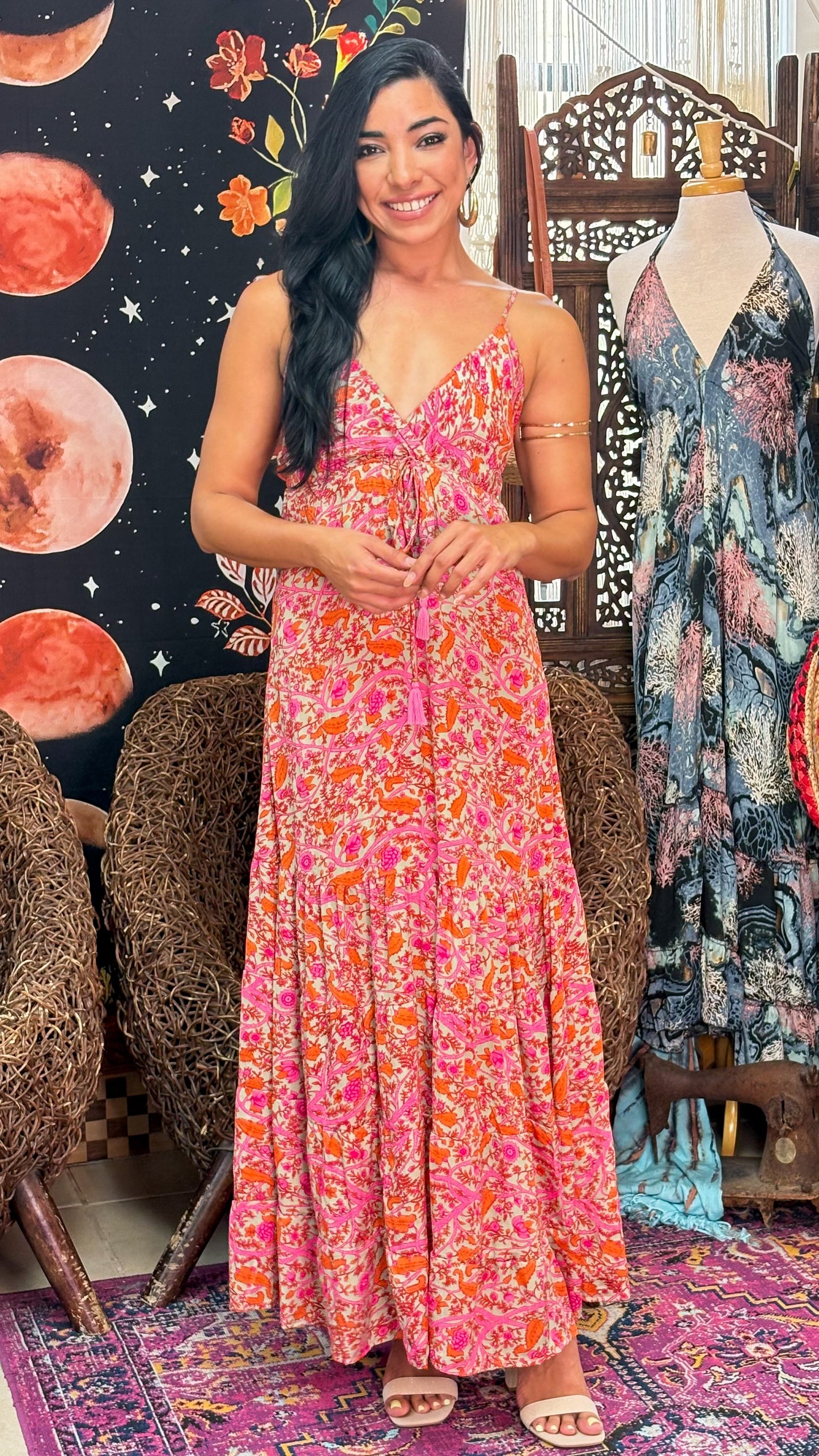 Kora Sateen Dress