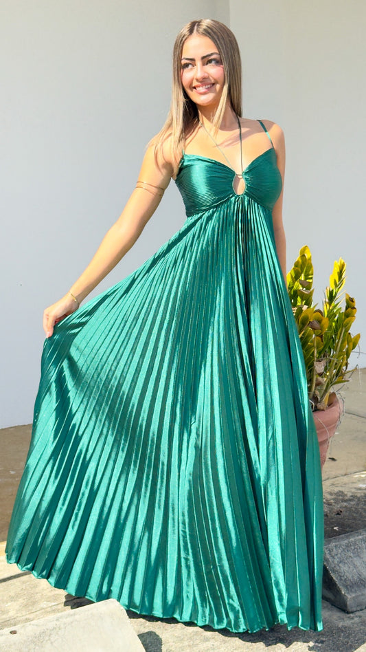 Valentina Pleated Dress