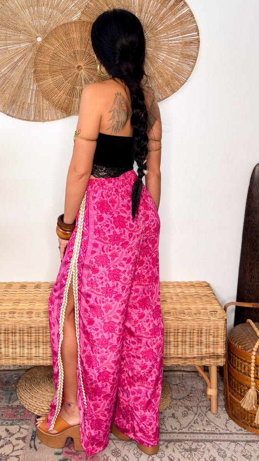 Boho Side Slit Pants