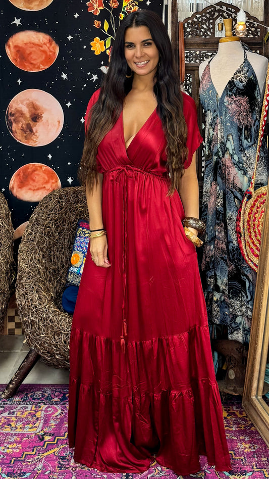 Naya Dress- Red