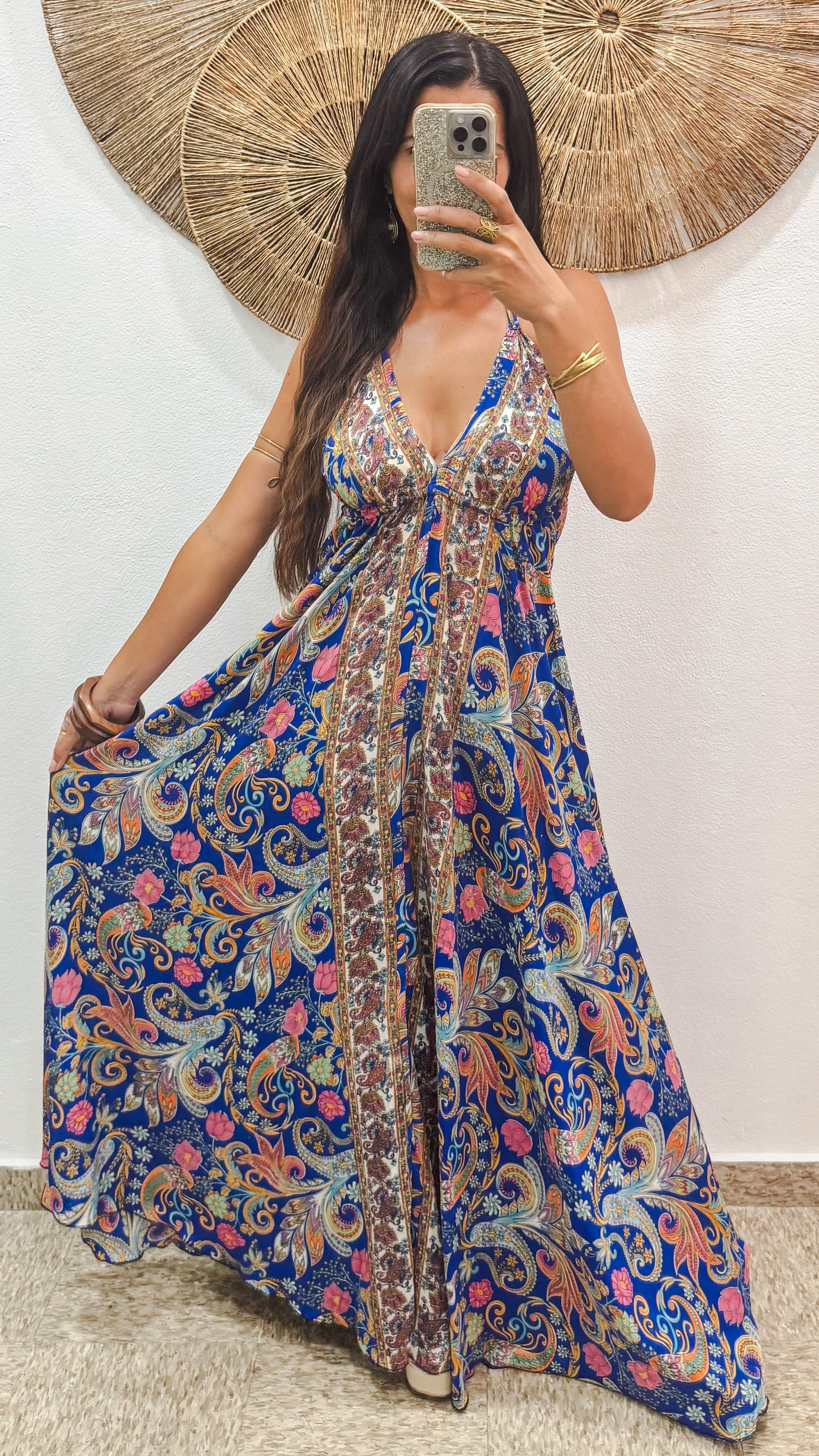 Lalita Maxi Dress- Purple