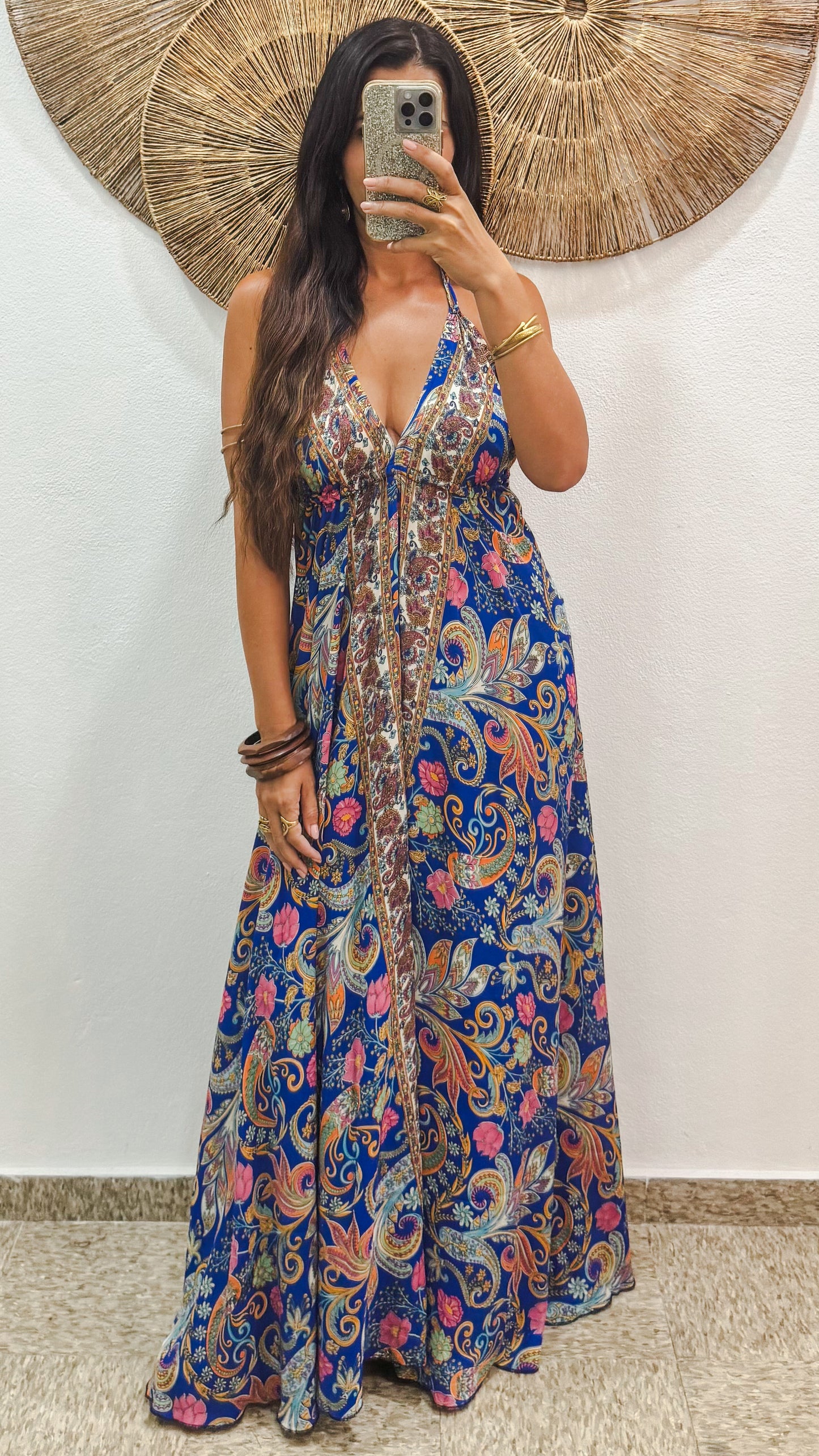 Lalita Maxi Dress- Purple
