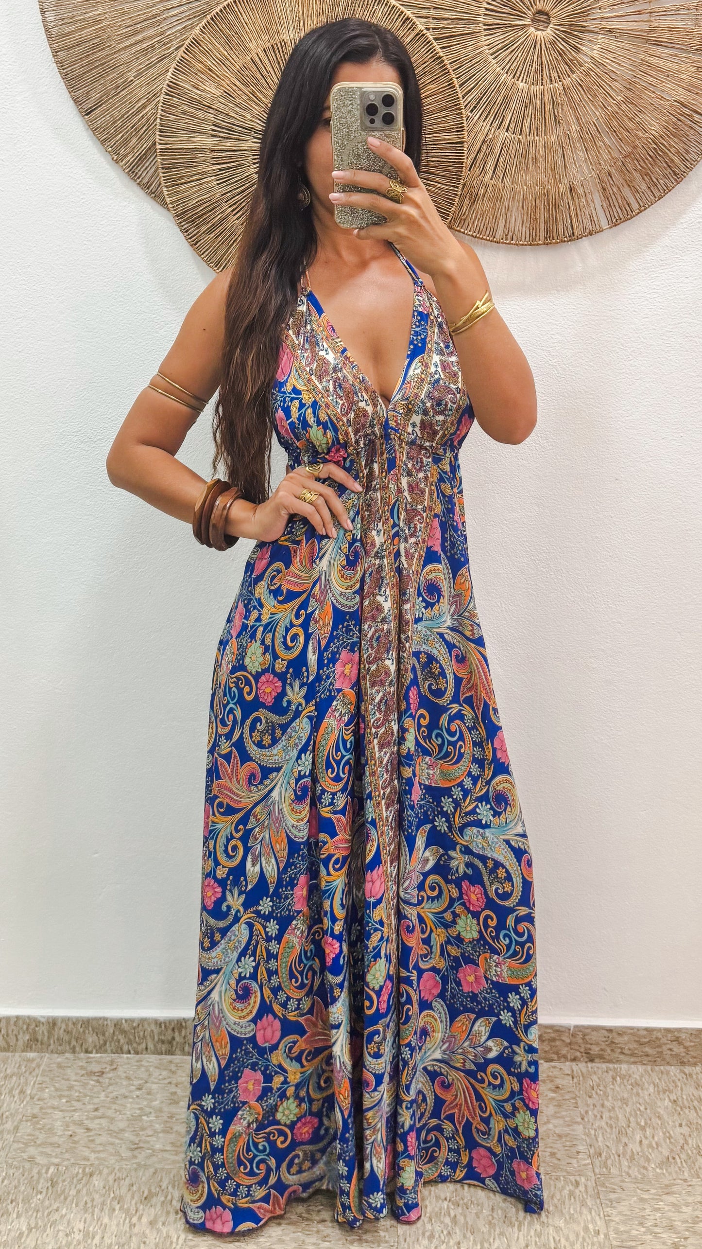 Lalita Maxi Dress- Purple