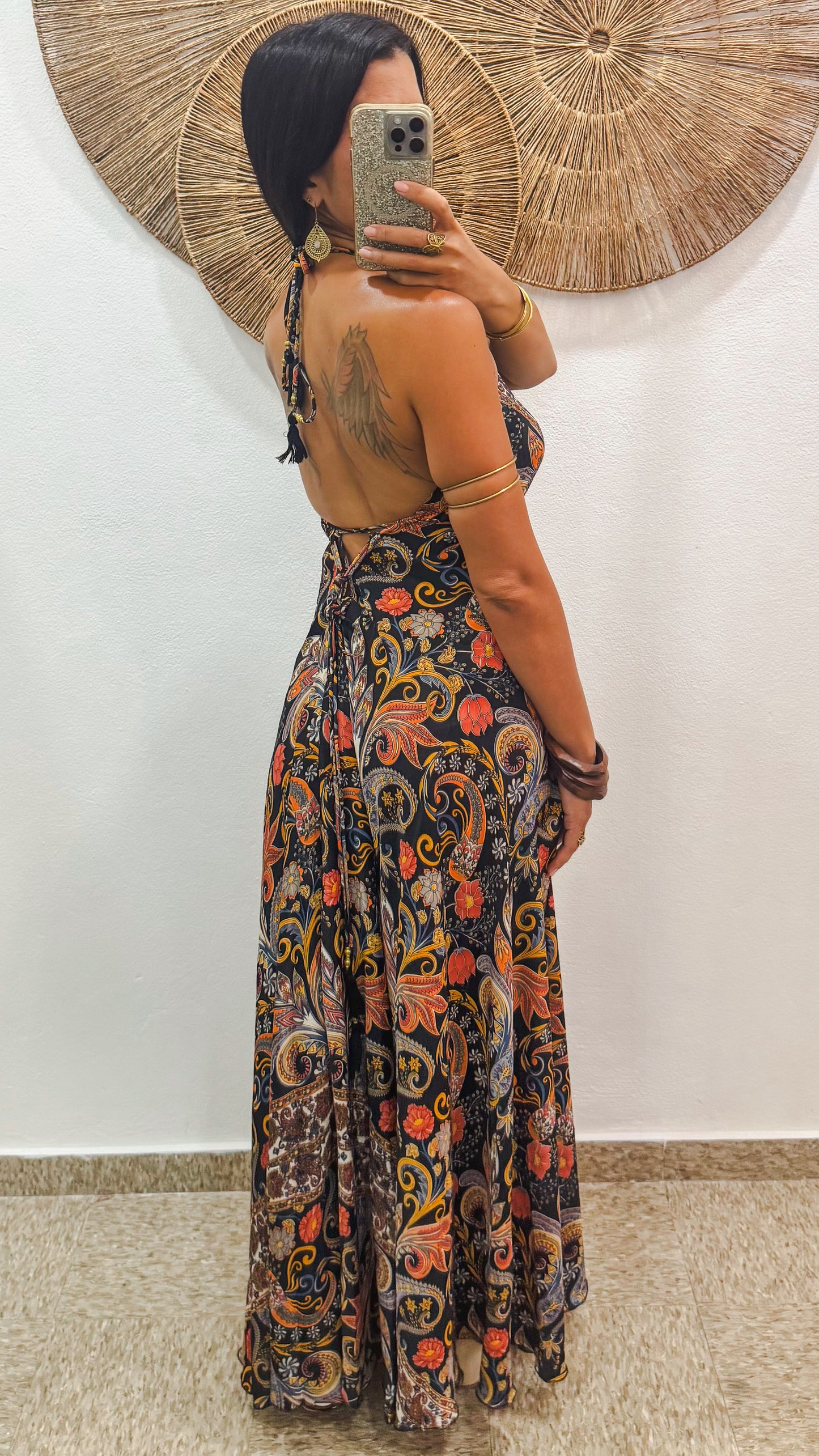 Lalita Maxi Dress- Black