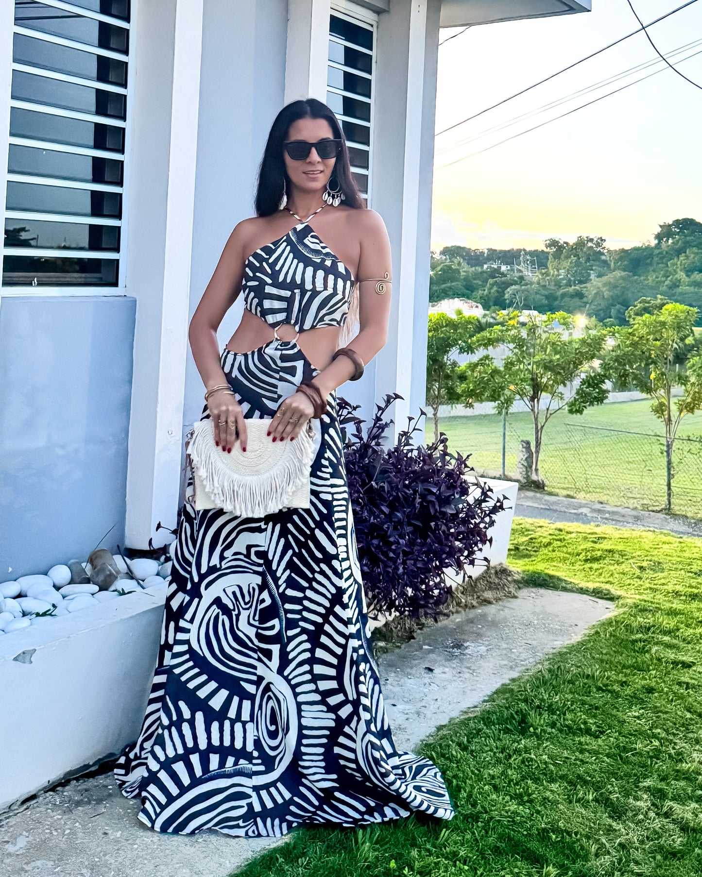 Solstice Dress-Black