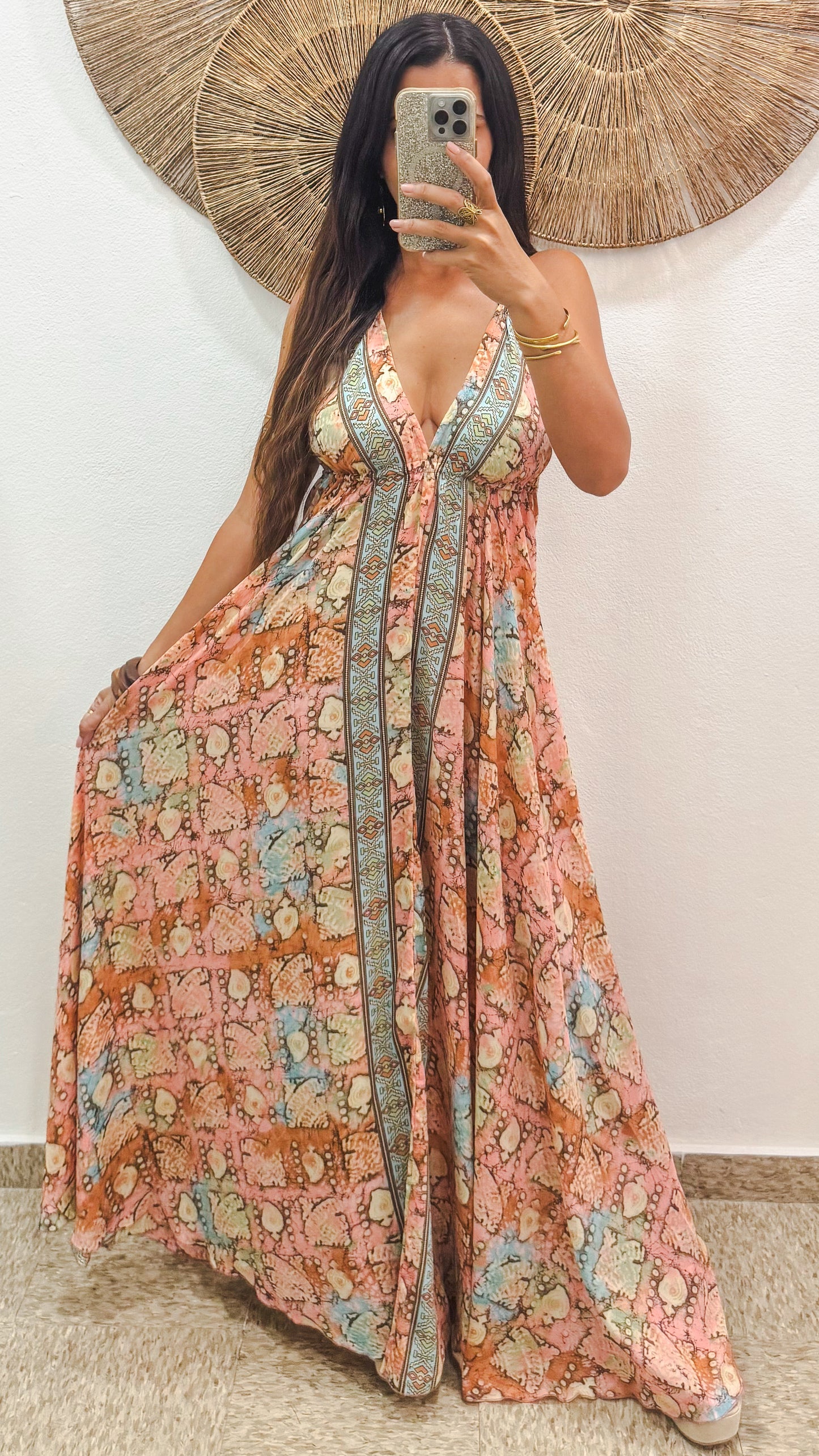 Harmony Maxi Dress- Blush
