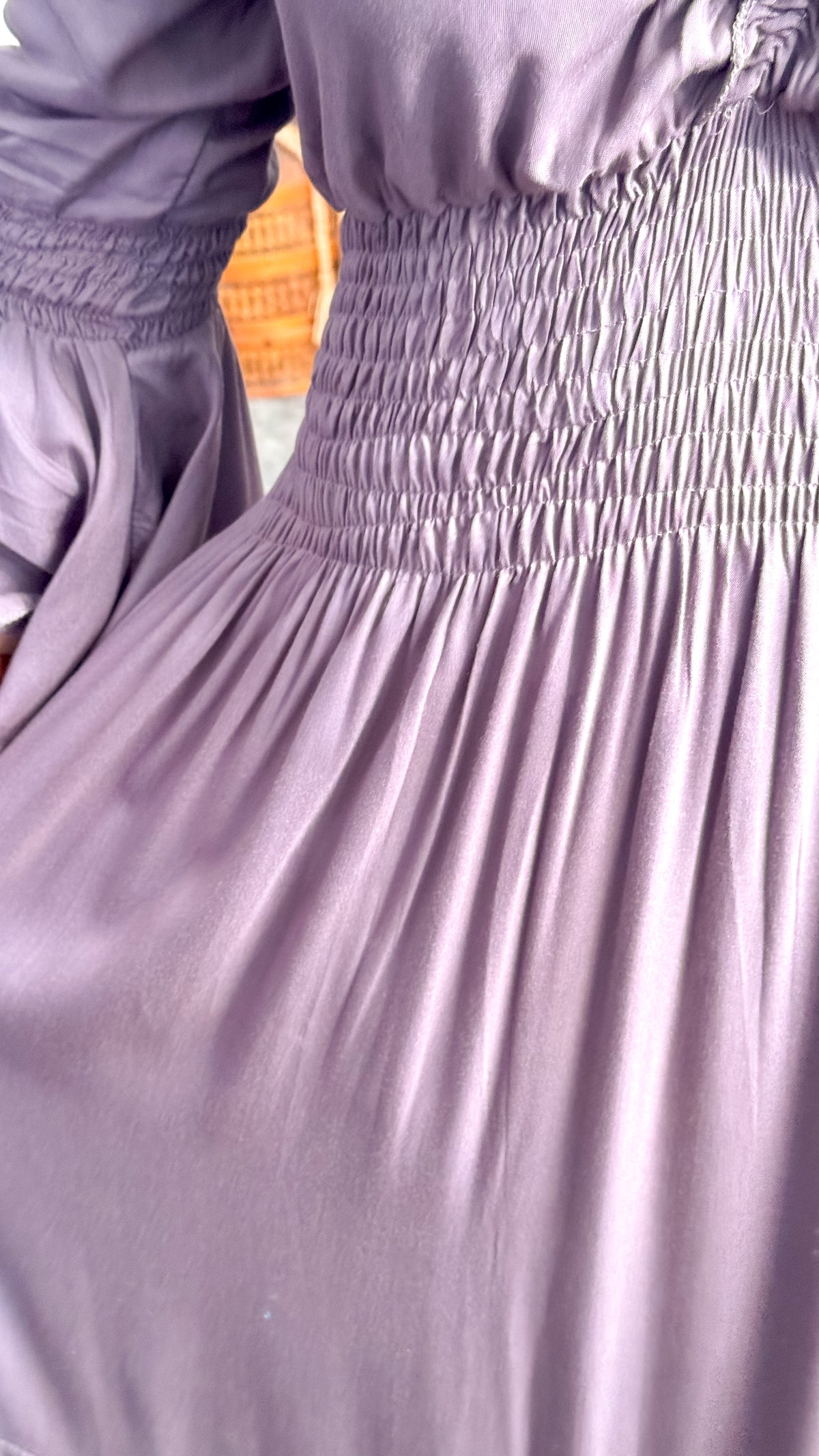 Lilith Maxi Dress-Gray