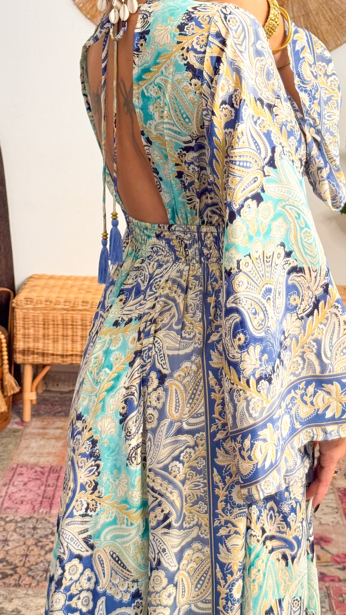 Indigo Dress- Blue