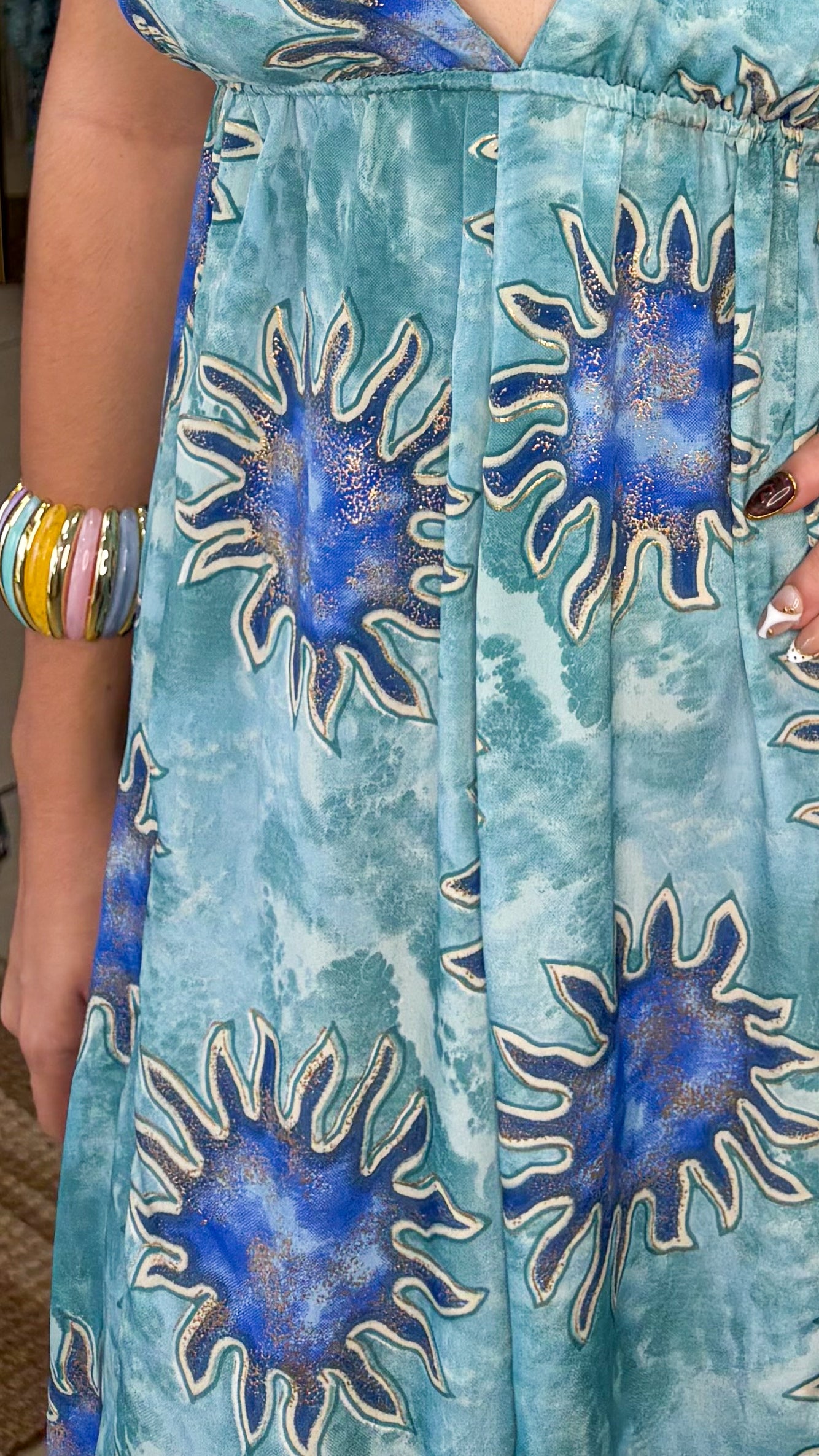 Boho Open Back Dress
