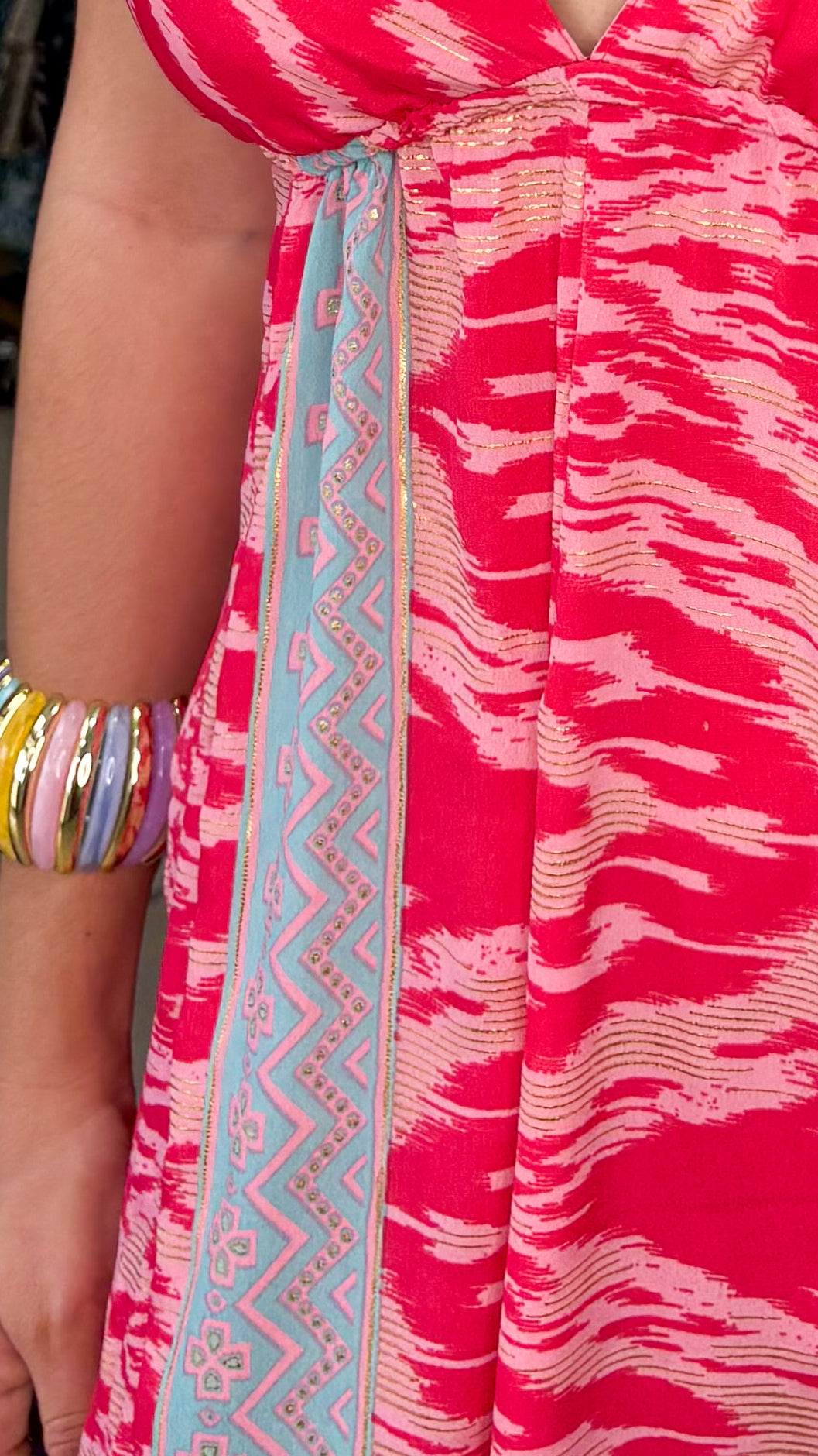 Boho Open Back Dress