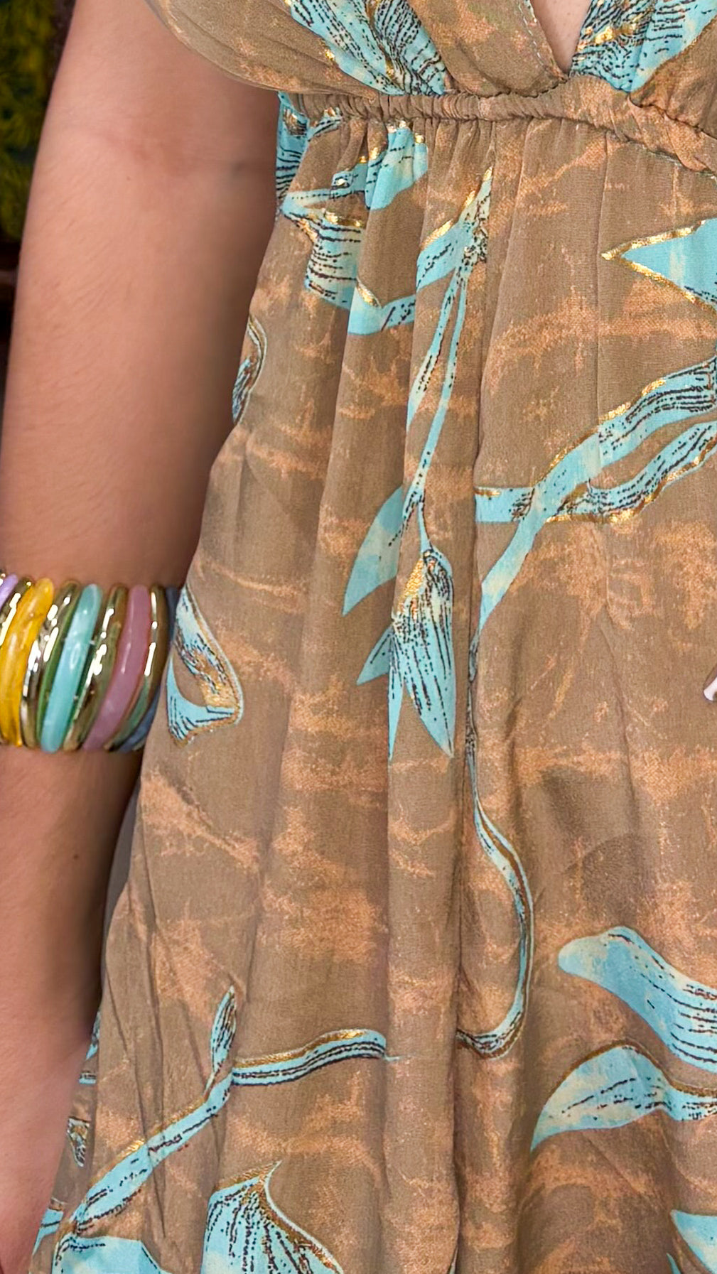 Boho Open Back Dress