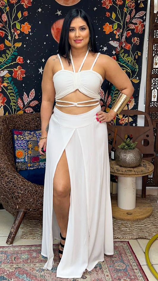 Damage Ragna Top-White
