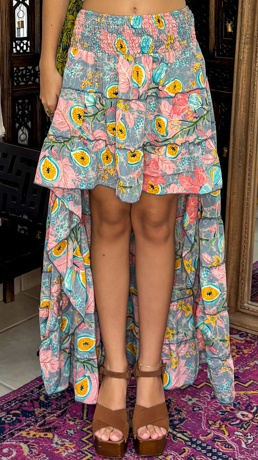 Mar High-Low Skirt