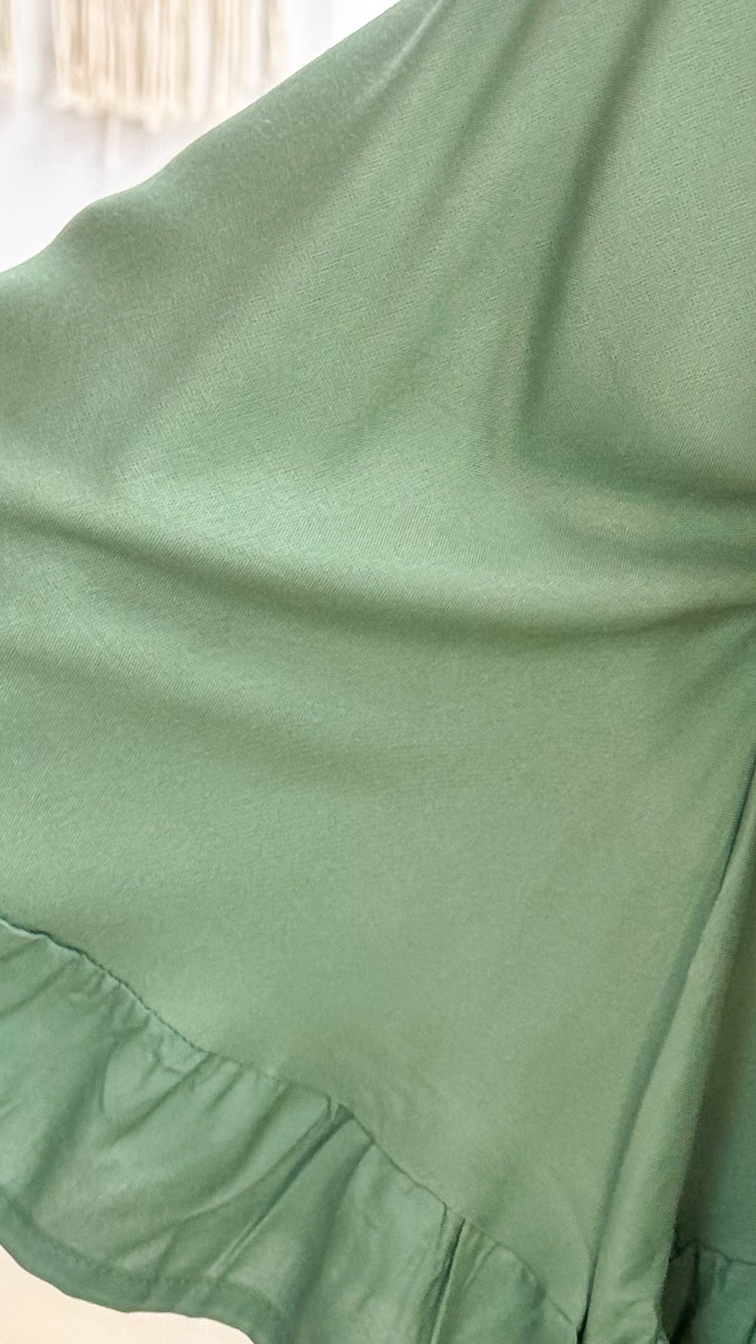 Nomad Short Dress- Green