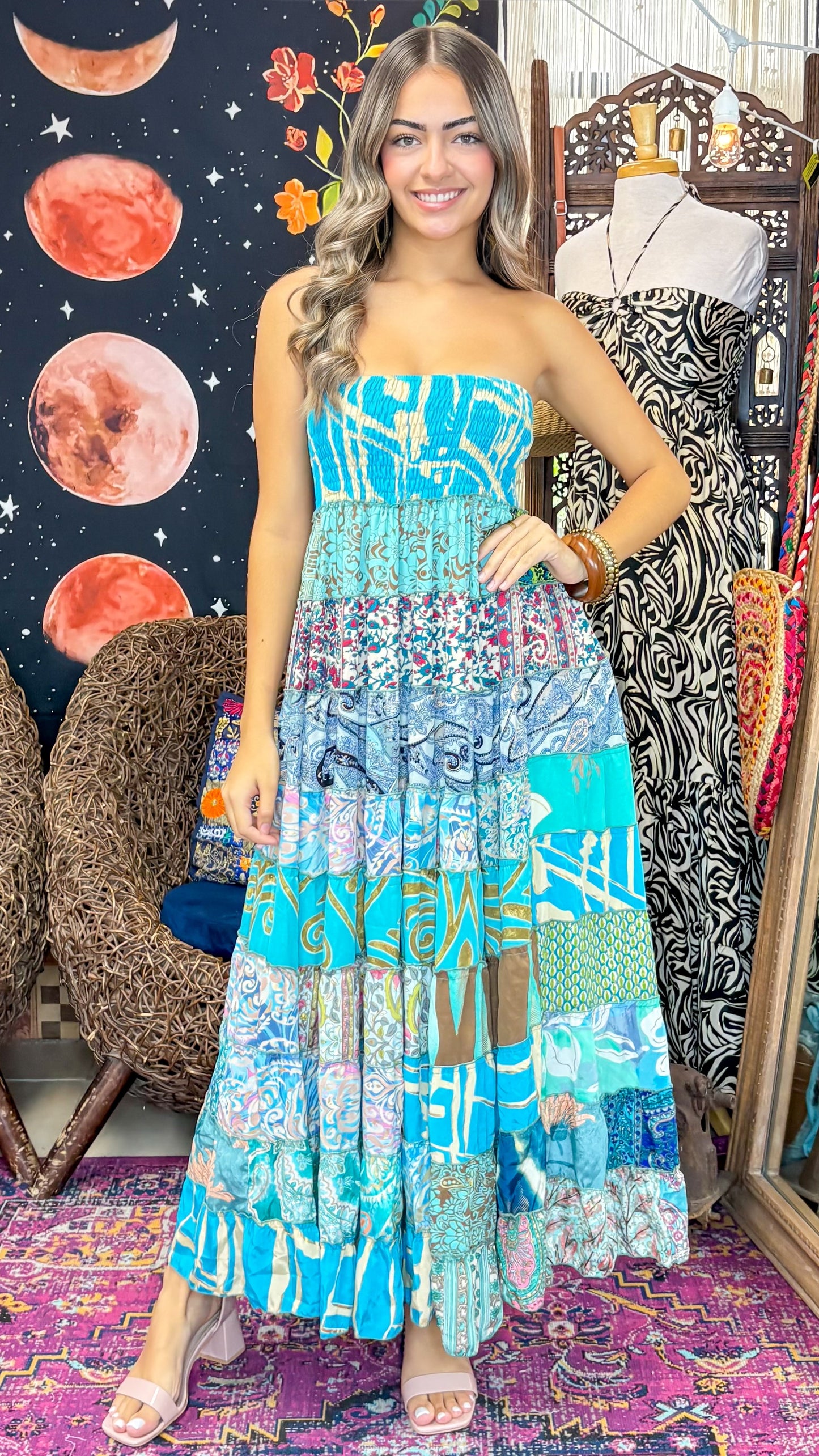 Zoe Patchwork Dress/Skirt