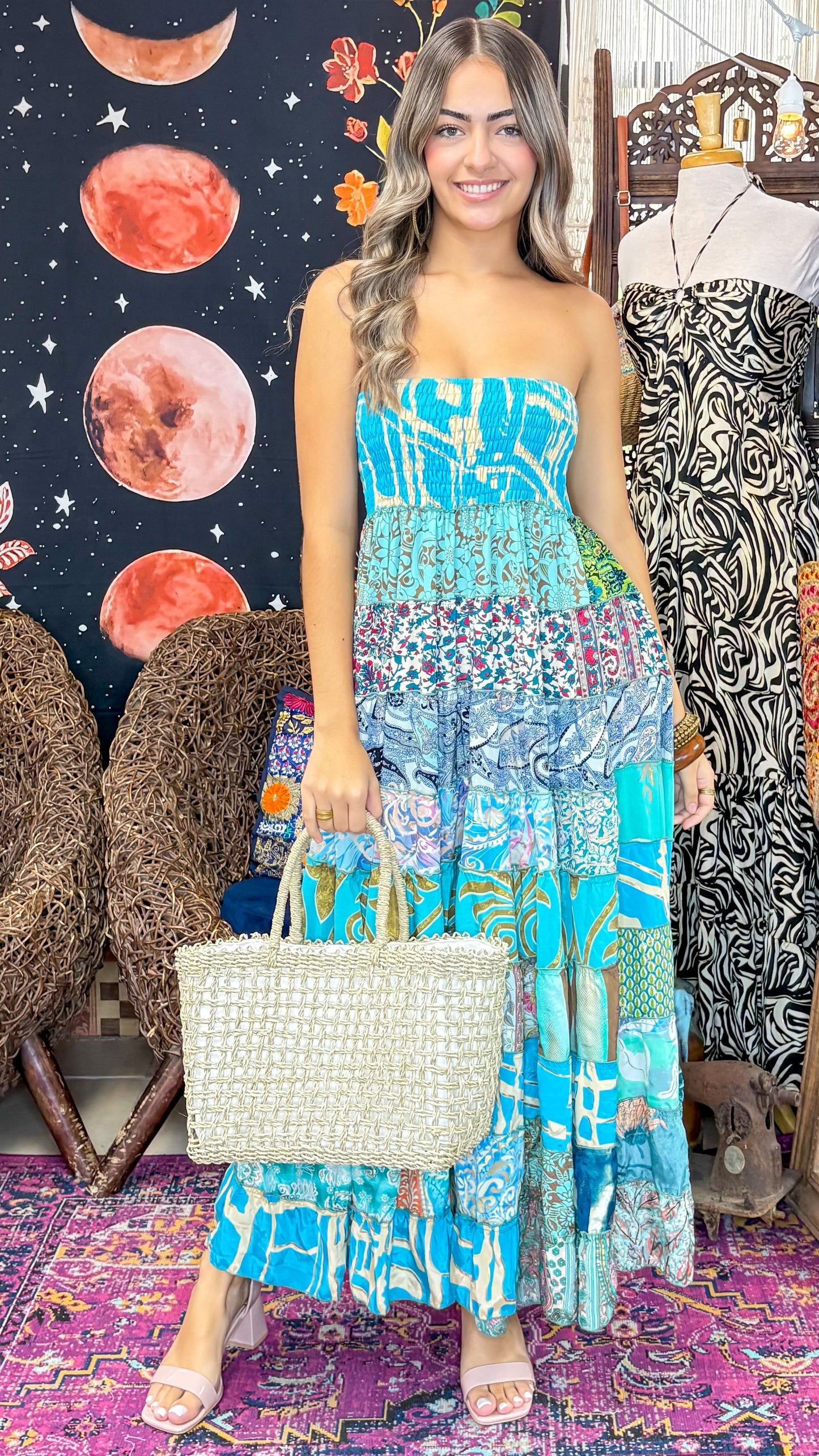 Zoe Patchwork Dress/Skirt