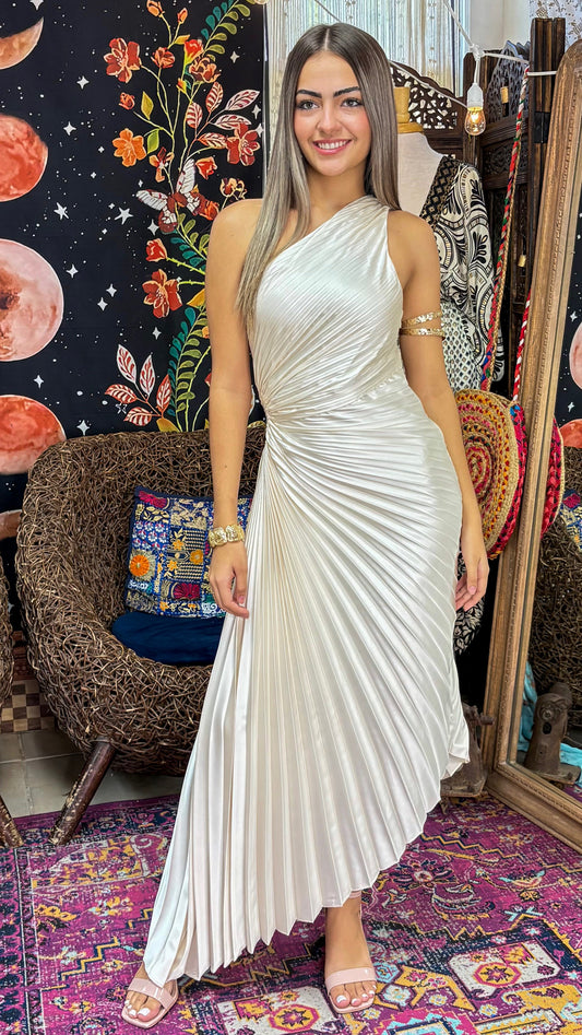 Sirena Dress-Bone White