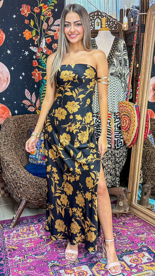 Florencia Maxi Dress-Black