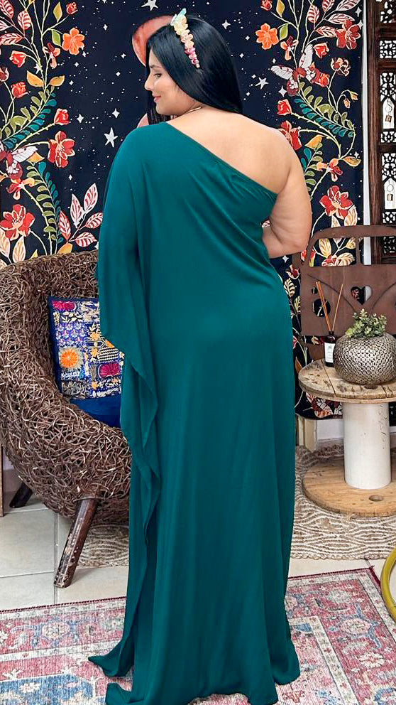 Erika Maxi Dress-Esmerald