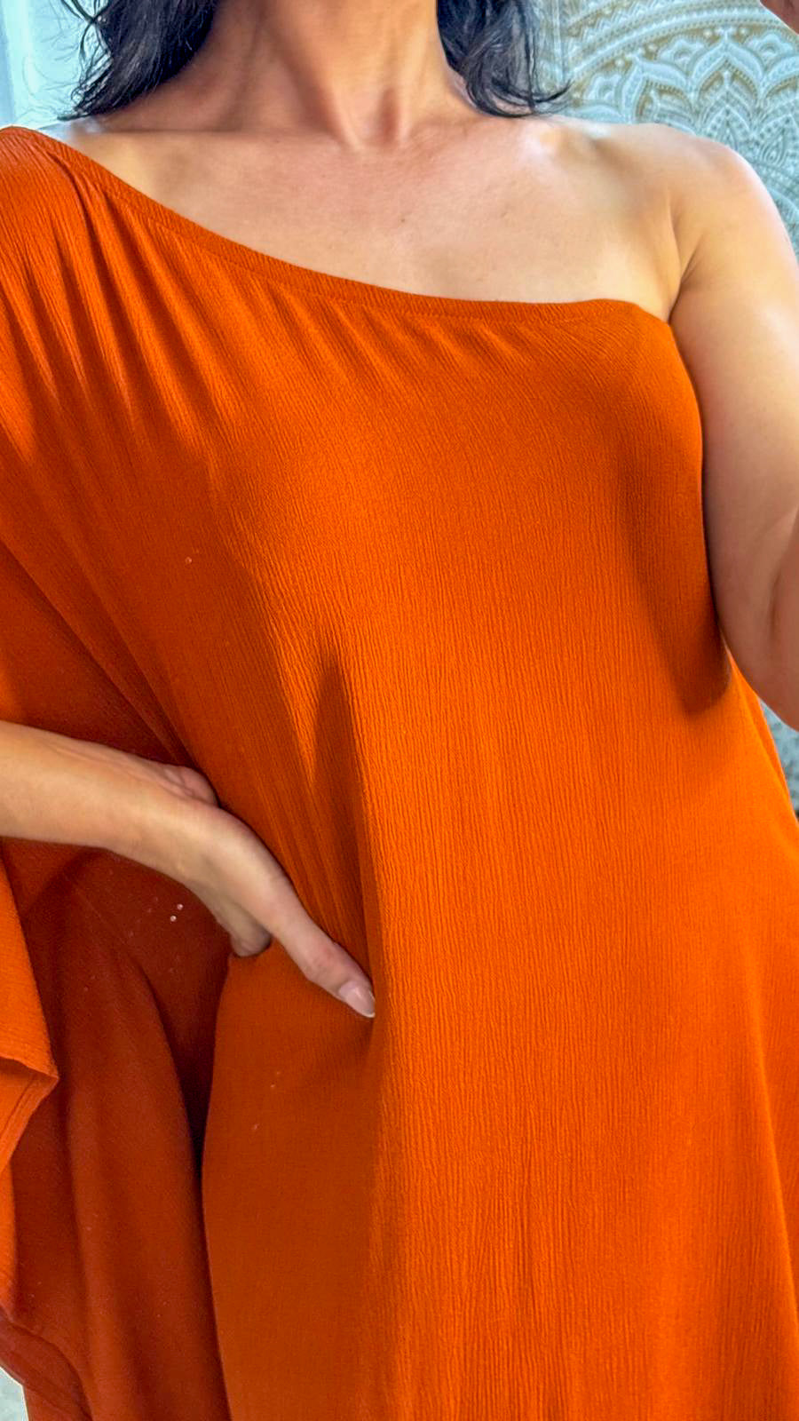 Erika Maxi Dress-Terracota