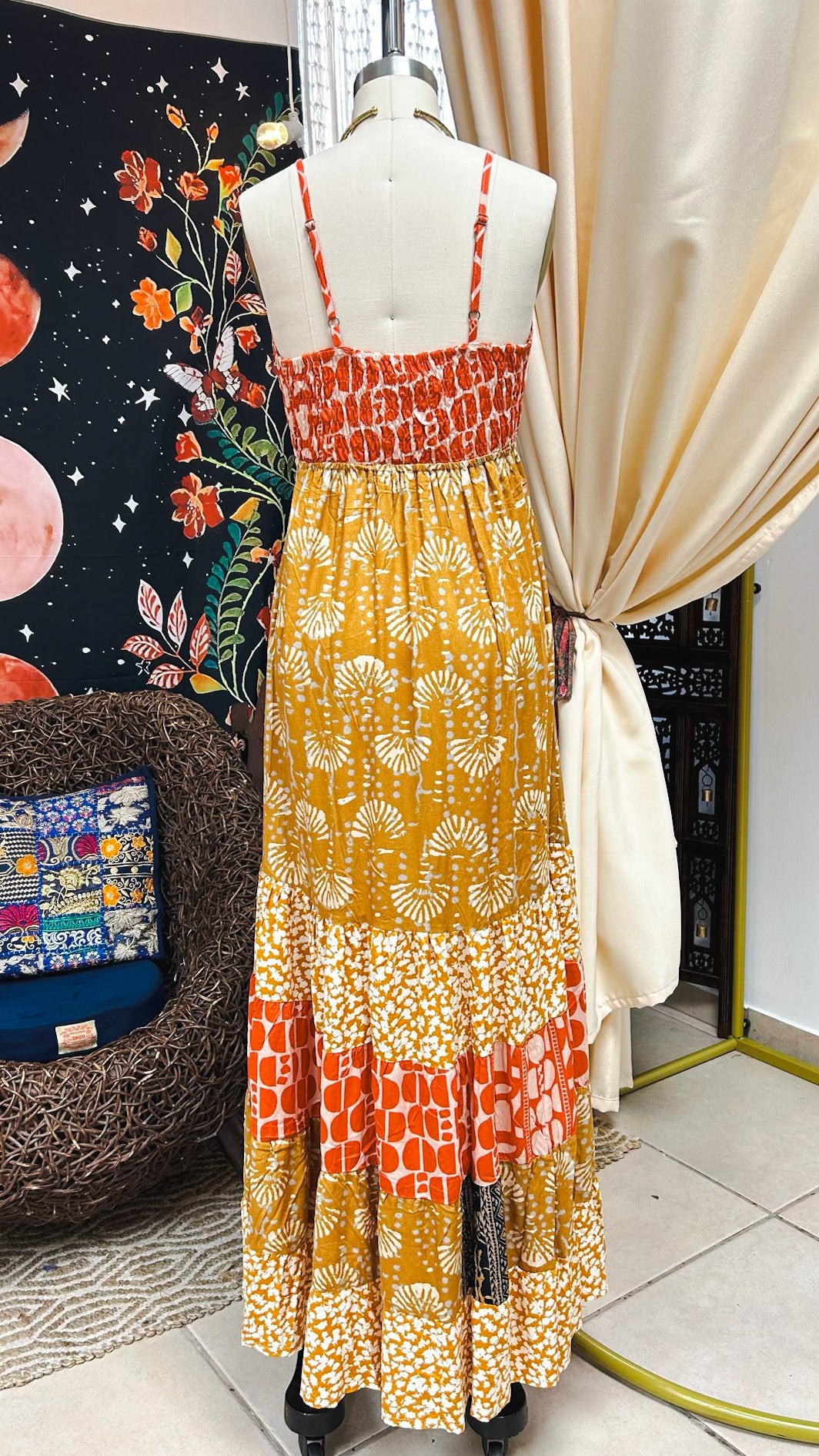 Kora Patchwork Dress