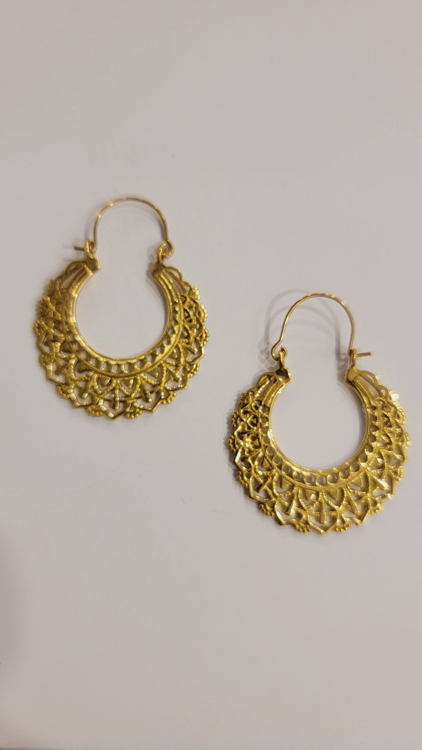 Brass Earrings